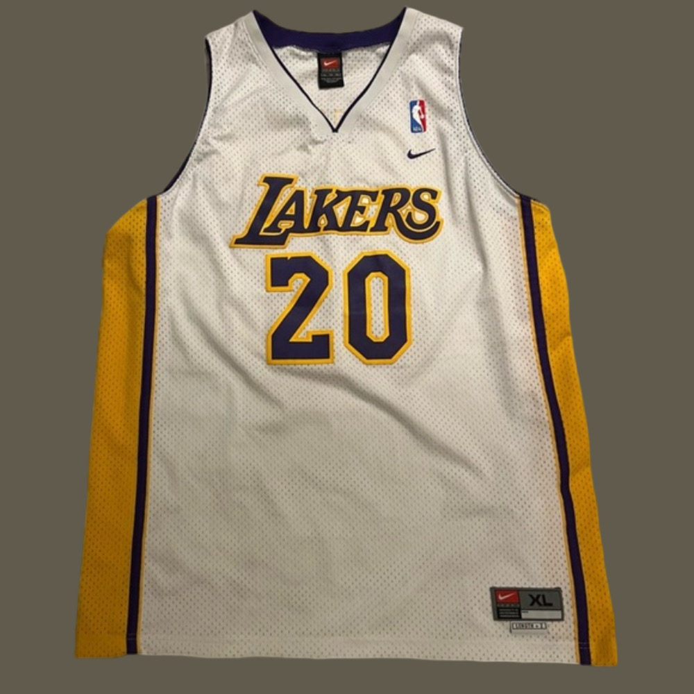 Gary Payton “The Glove” Los Angeles Lakers Nike Vintage Basketball Jersey - Picture 2 of 9